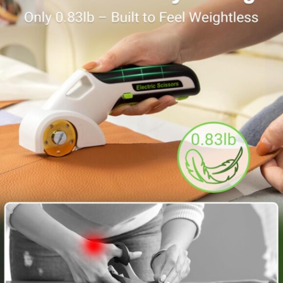 NEW 4V Cordless Electric Scissors, Cardboard Cutter - Picture 5 of 7